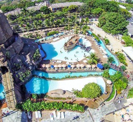 Апарт отель Piazza Diroma - Com Acesso Acqua Park Cn-Go Калдас-Новас Экстерьер фото