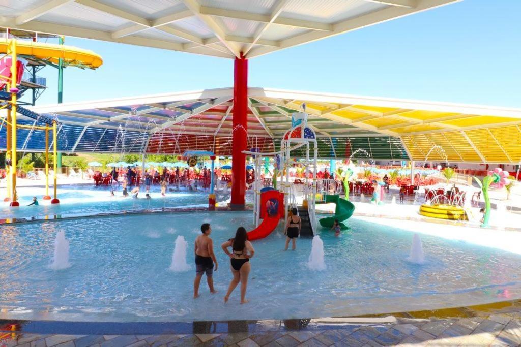 Апарт отель Piazza Diroma - Com Acesso Acqua Park Cn-Go Калдас-Новас Экстерьер фото
