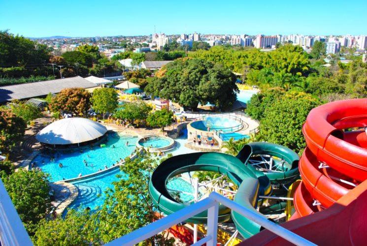Апарт отель Piazza Diroma - Com Acesso Acqua Park Cn-Go Калдас-Новас Экстерьер фото