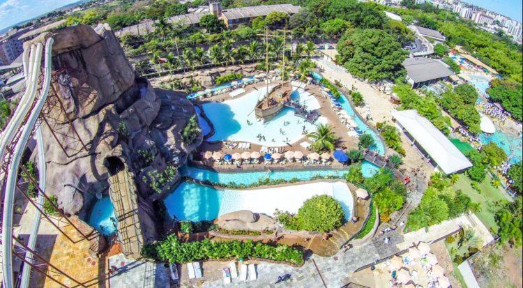 Апарт отель Piazza Diroma - Com Acesso Acqua Park Cn-Go Калдас-Новас Экстерьер фото
