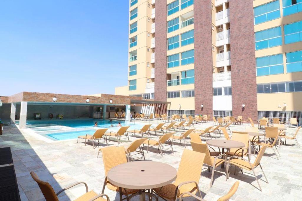 Апарт отель Piazza Diroma - Com Acesso Acqua Park Cn-Go Калдас-Новас Экстерьер фото